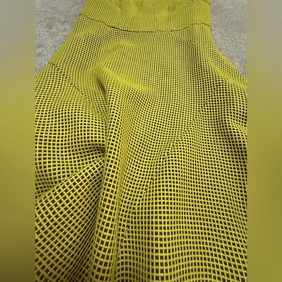 Missoni - Green Checkered Print Dress - Crossback Detail - size 6 - Beautiful - Picture 15 of 16